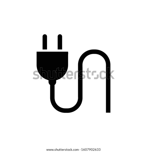 Electric Socket Logo Icon Template Stock Vector (Royalty Free ...