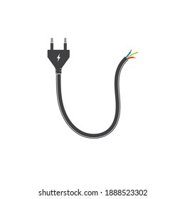 electric socket plug vector,illustration template