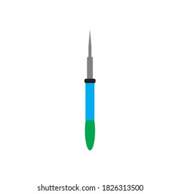 electric soldering vector design ilustration icon logo templat