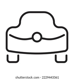 Electric sport car icon, futuristic, green, smart vehicle, innovation car icon, logo and symbol vector illustration