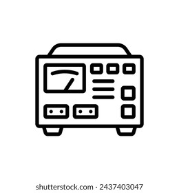 electric stabilizer icon vector design template simple and clean