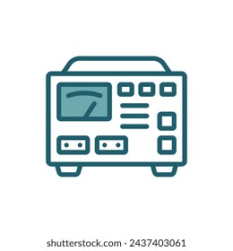 electric stabilizer icon vector design template simple and clean