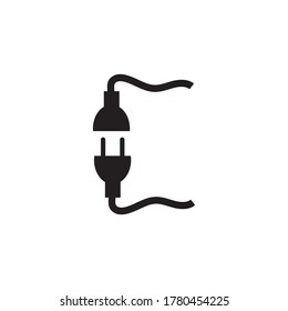 Electric steker icon vector design templat
