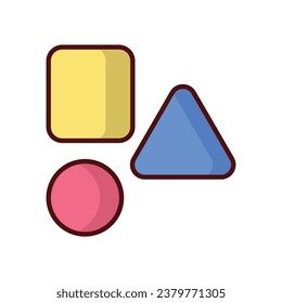 Electric stove icon isolate white background vector stock illustration