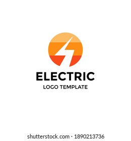 Electric Logo Design Template Stock Vector (Royalty Free) 609562733 ...