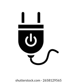 Contorno de Vector de conjunto de letreros de icono de interruptor eléctrico
