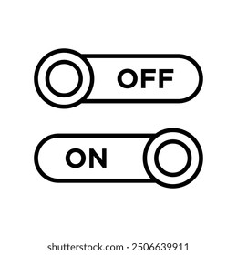 electric switch icon vector design template simple and clean