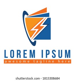 Electric symbol and icon vector design template. Creative concept thunder symbol design. Vector illustration EPS.8 EPS.10

