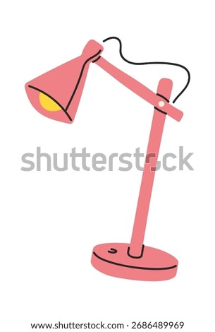 Electric table lamp art tool