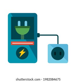 electric tester device and socket