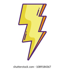 electric thunder weather to danger sign