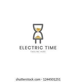 Electric time logo design