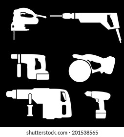 Electric tools (Circular saw, Jigsaw, drill/driver, rotary hammer, impact drill, demolition hammer)