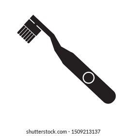 Electric Tooth Brush Icon Vector Illustration