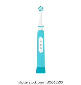 Electric Tooth Brush Vector Illustration