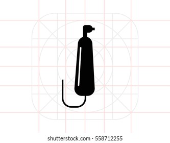 Electric toothbrush icon