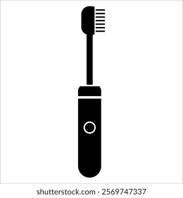 electric toothbrush icon vector illustration symbol