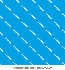 Electric Toothbrush Pattern Vector Seamless Blue Repeat For Any Use