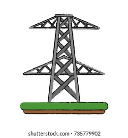 electric tower icon image
