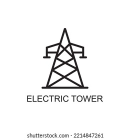 electric tower icon , industry icon