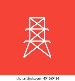 Symbol der elektrischen Turmlinie.