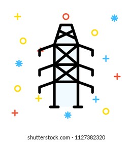electric tower pole 