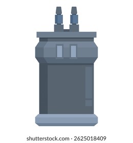 Electric transformer distributing electricity, a key component in power grids