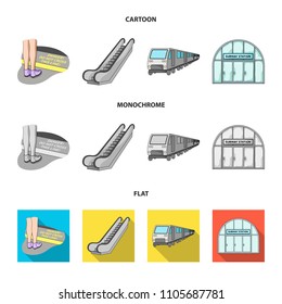 Electric, transport, equipment and other web icon in cartoon,flat,monochrome style.Public, transportation,machineryicons in set collection.