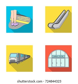 Electric, transport, equipment and other web icon in flat style.Public, transportation,machineryicons in set collection.