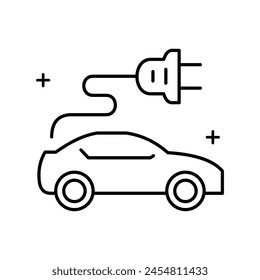 Icono del transporte eléctrico Explorando el futuro del transporte con vehículos eléctricos y soluciones de movilidad sostenible.