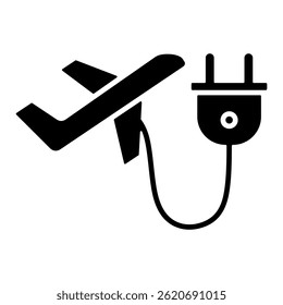 Electric Transport Simple Icon Vector Illustration Concept