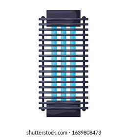 Electric trap vector icon.Cartoon vector icon isolated on white background electric trap .