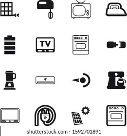electric vector icon set such as: atomic, switch, image, link, empty, cold, service, movie, coffee, circle, electron, full, network, beverage, cable, blue, charge, radiation, cool, abstract, quark