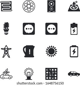 electric vector icon set such as: factory, boiler, teapot, saving, simple, electronics, processor, cooling, line, wire, plate, exhaust, save, european, drink, yellow, portable, closeup, conditioning