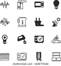 conjunto de iconos de vectores eléctricos como: nuclear, contaminación, enchufe, preparación, instalación, sano, completo, doble, desconectado, calor, sostenibilidad, portátil, sombra, panel, tanque, caricatura, fábrica, crema