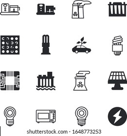 conjunto de iconos de vectores eléctricos como: plomo, recursos, sistema, cable, línea, forma, 3d, ecológico, agua, microondas, eficiencia, humo, temporizador, suministro, brillo, sombra, horno, ampere, cuadrado, árbol, ram, parte