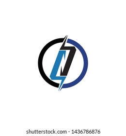 electric Vector lightning icon logo and symbols
