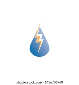 electric Vector lightning icon logo and symbols
