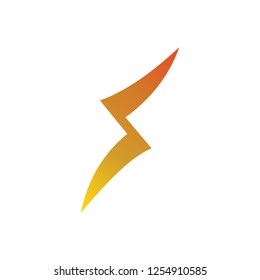 Electric vector logo, Thunder, Thunderbolt, Flash, Lightning logo. Letter S logo