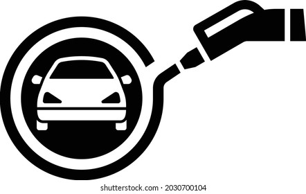 Electric Vehicle Charging Station Icon
