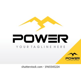 Logo de Electric Vehicle. Vector de diseño de logotipo eléctrico