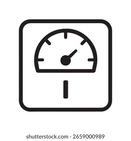 Elektrisches Voltmetersymbol, Vektorgrafik