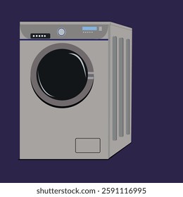 Electric washing machine for laundry use