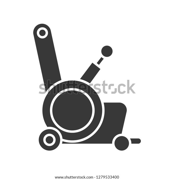 Electric wheelchair icon. Robotics symbol\
modern, simple, vector, icon for website design, mobile app, ui.\
Vector Illustration