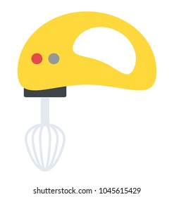 An electric whisk machine, a beater