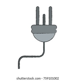 Electric wire energy icon vector illustration graphc design