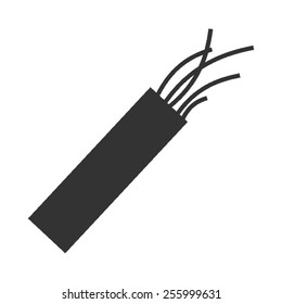 Electric Wires vector image to be used in web applications, mobile applications and print media.