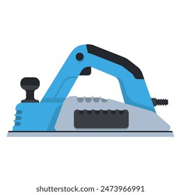Electric wood planet vector cartoon illustration isolated on a white background.