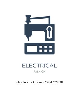 electrical appliances icon vector on white background, electrical appliances trendy filled icons from Fashion collection, electrical appliances vector illustration