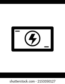 Electrical Bill Monoline Vector Icon